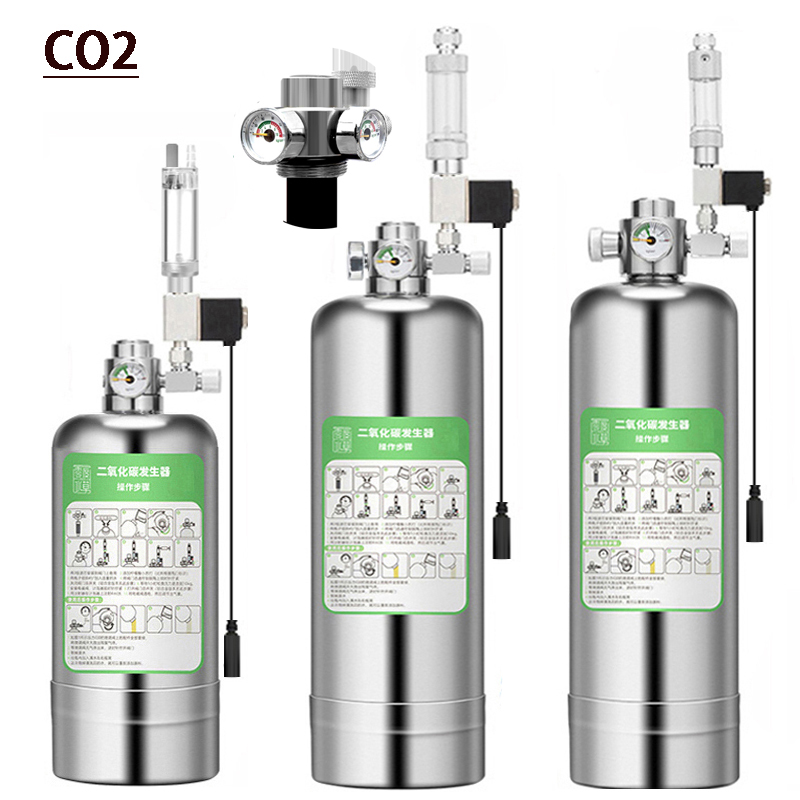 Marine Aquarium Reactors - Aquarium CO2 Generator system Kit Stainless