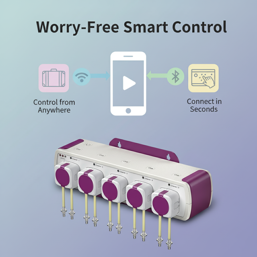 Smart Dosing Pump WiFi Bluetoo - Marine Aquarium Equipment บทวิจารณ์และราคา