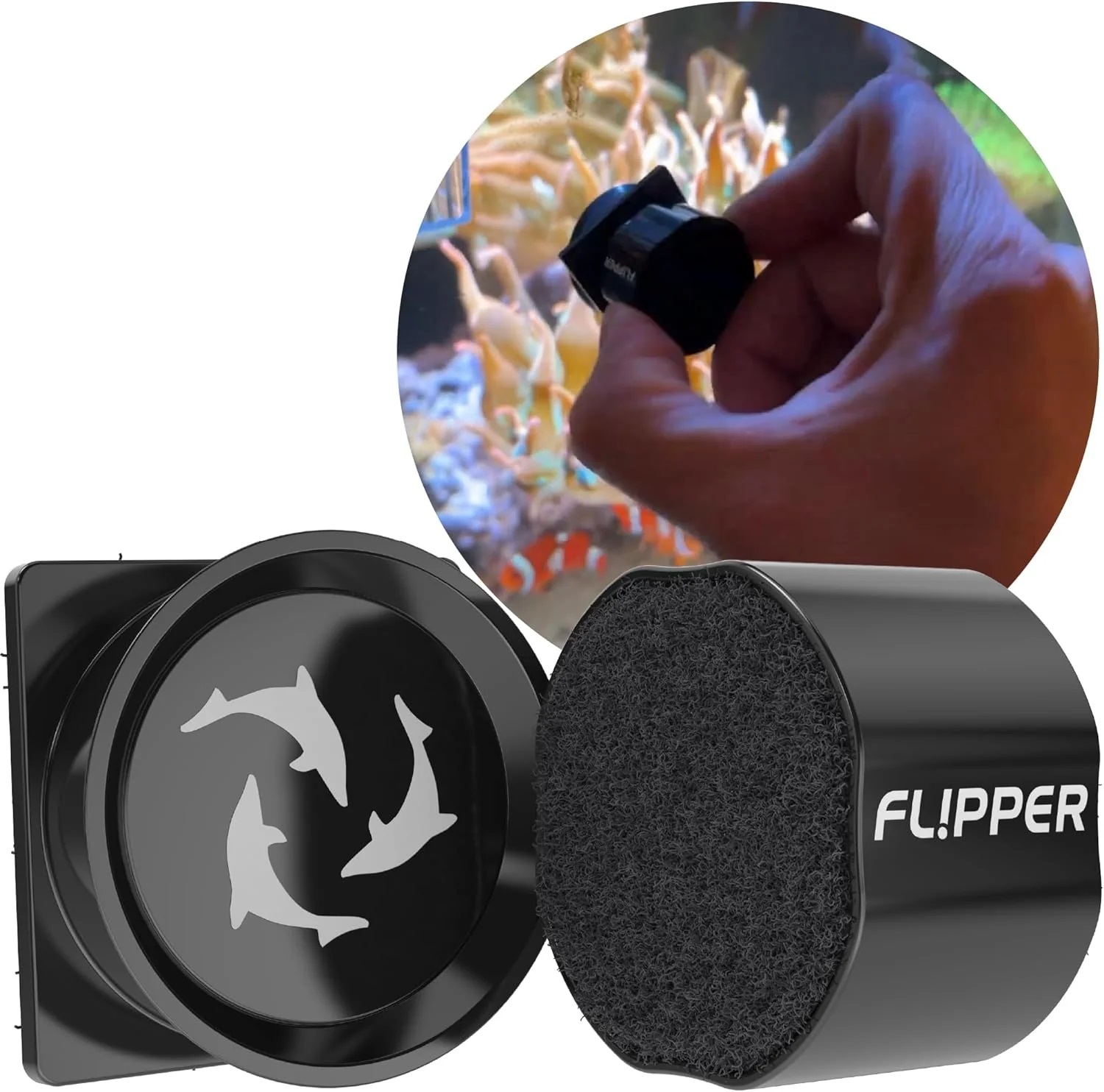 Flipper Pico Black 2 In 1 Dual - Marine Aquarium Glass Scraper บทวิจารณ์และราคา