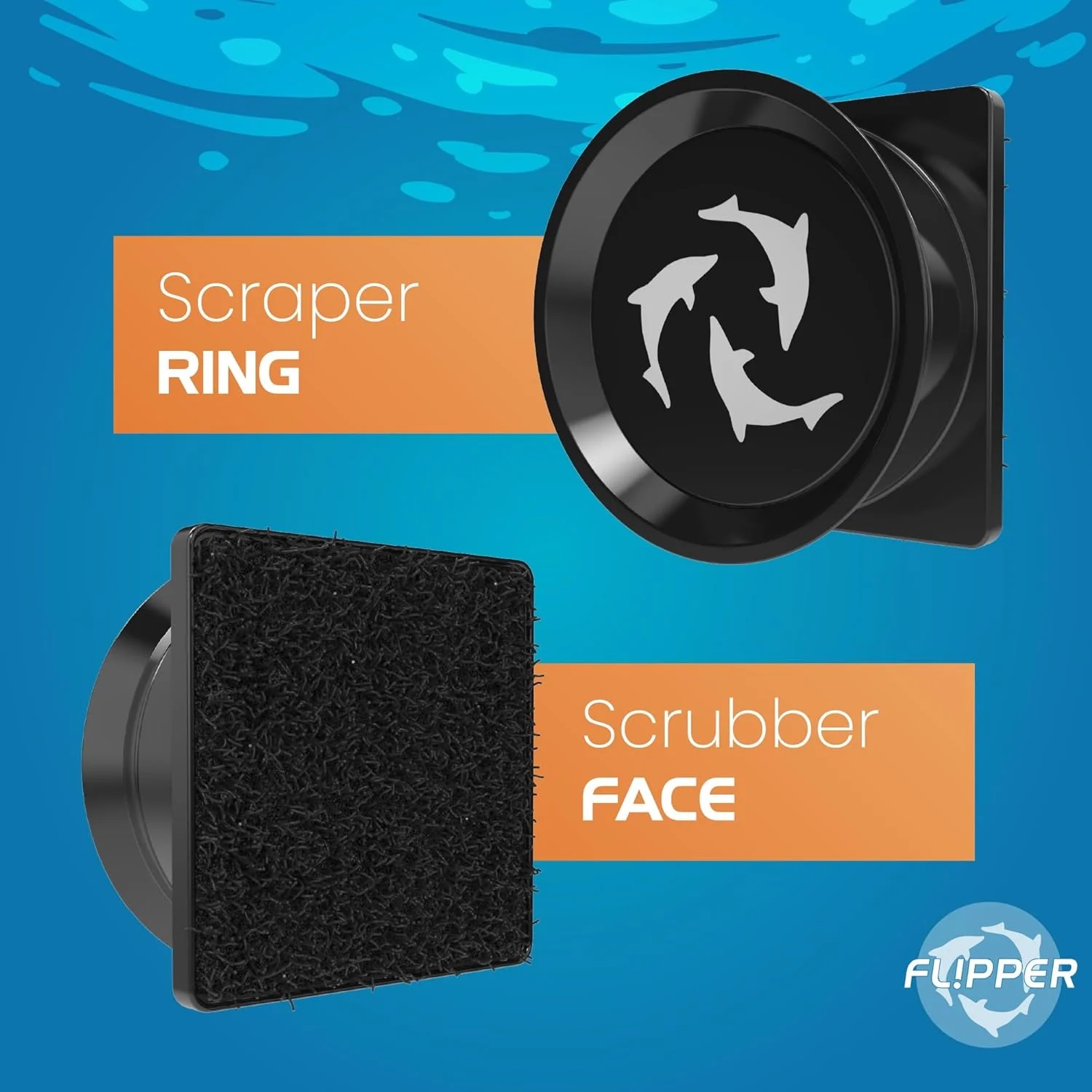 Flipper Pico Black 2 In 1 Dual - Marine Aquarium Glass Scraper บทวิจารณ์และราคา
