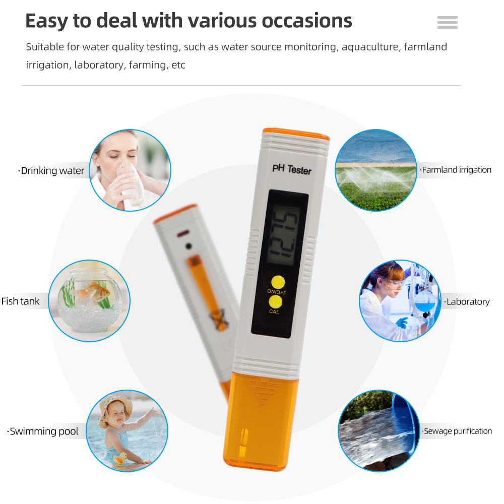 Digital PH Meter Pen Water Qua - Marine Aquarium Water Analyzer บทวิจารณ์และราคา