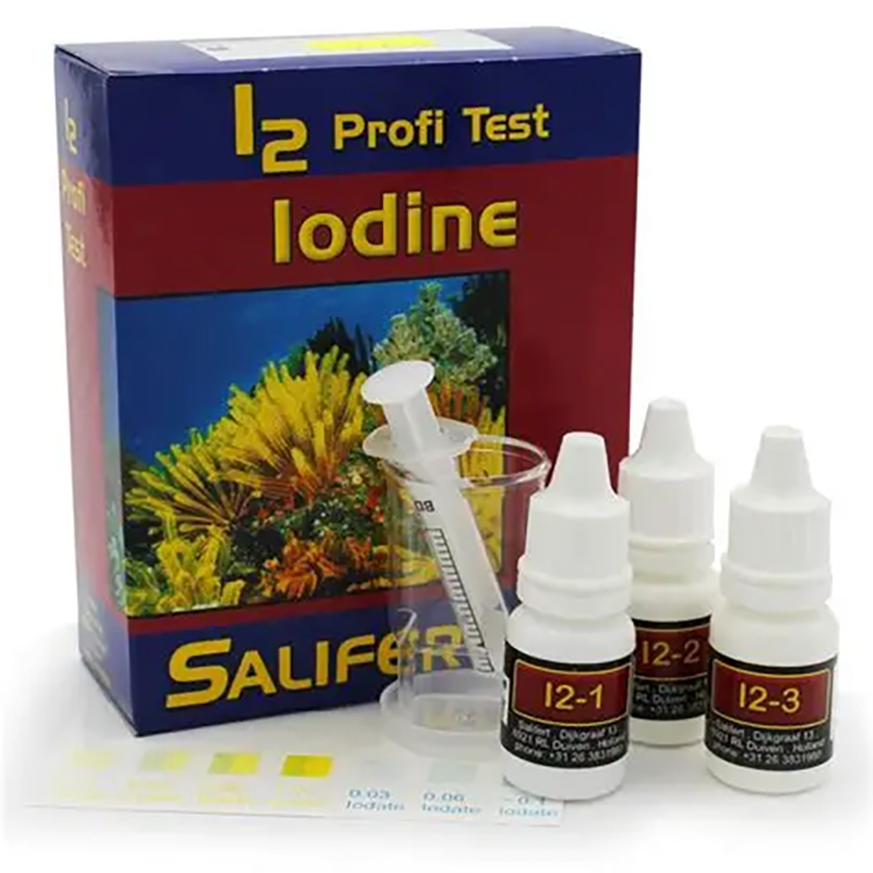 Salifert Iodine I2 Profi-Test  - Marine Aquarium Water Analyzer บทวิจารณ์และราคา