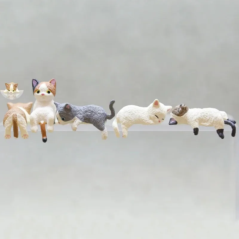 Cute Cartoon Cat Decor PVC Hom - Marine Aquarium Water บทวิจารณ์และราคา
