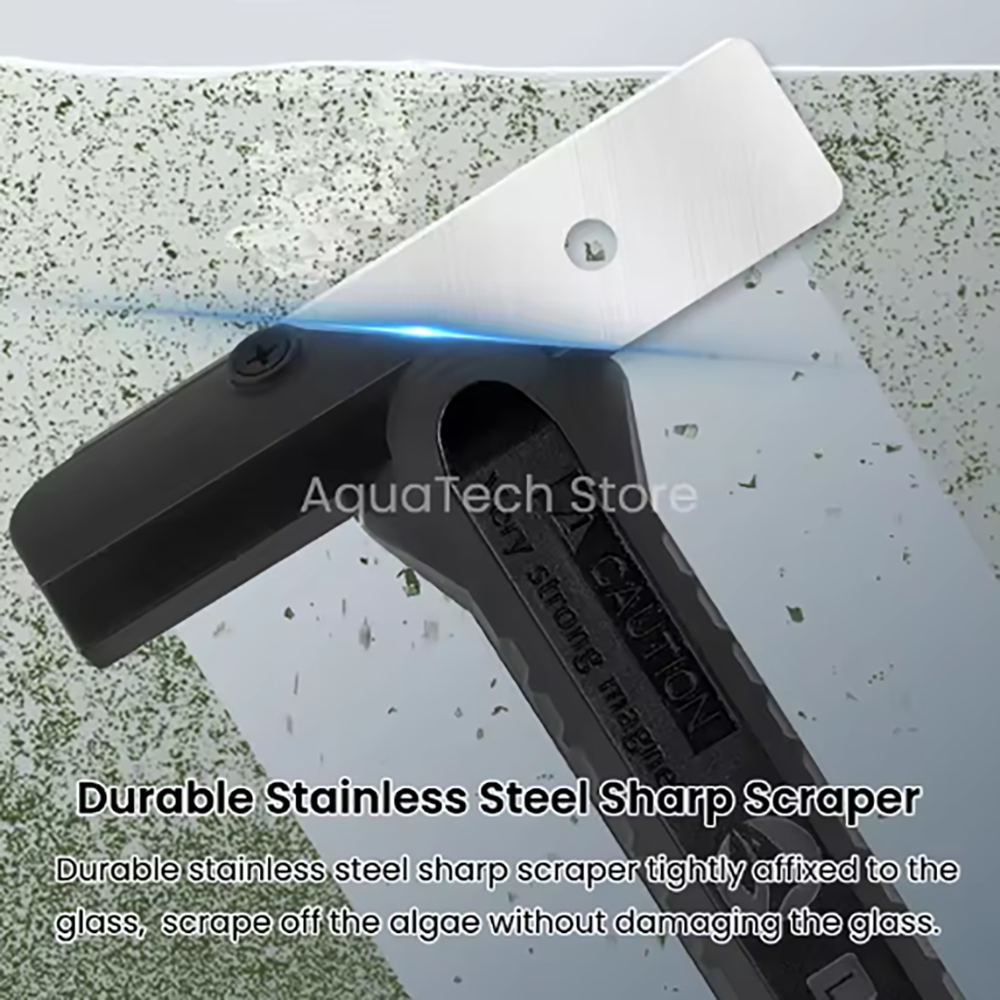 Magnetic Aquarium Fish Tank Gl - Marine Aquarium Glass Scraper บทวิจารณ์และราคา