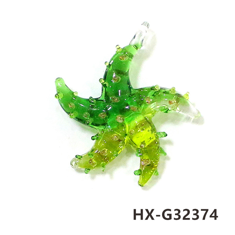 Mini Glass Starfish Pendant Co - Marine Life Aquariums บทวิจารณ์และราคา