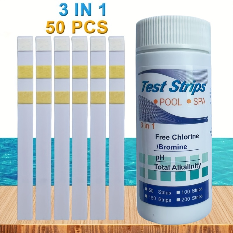 Chlorine PH Test Strips SPA Sw - Marine Aquarium Water Analyzer บทวิจารณ์และราคา