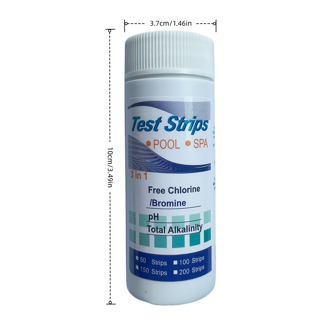 Chlorine PH Test Strips SPA Sw - Marine Aquarium Water Analyzer บทวิจารณ์และราคา