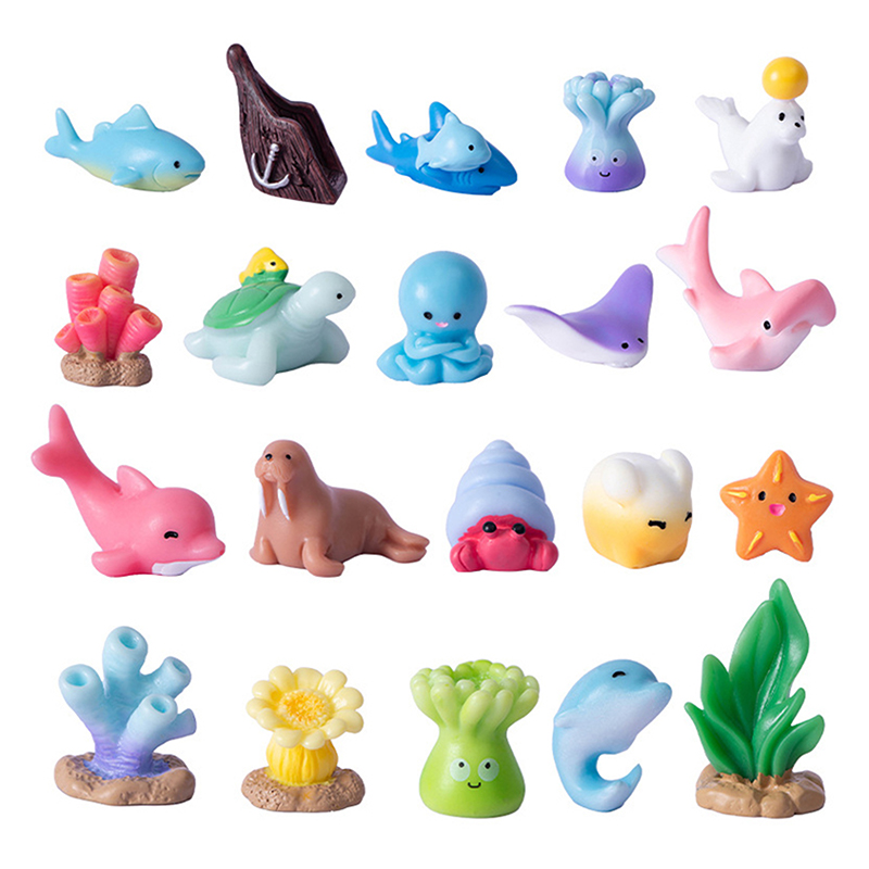 Mini Ocean Marine Set Model Se - Marine Life Aquariums บทวิจารณ์และราคา