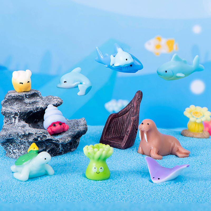 Mini Ocean Marine Set Model Se - Marine Life Aquariums บทวิจารณ์และราคา