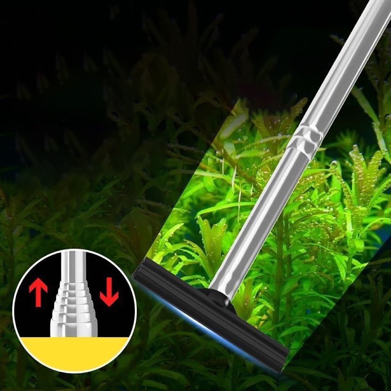 Retractable Aquarium Cleaning  - Marine Aquarium Glass Scraper บทวิจารณ์และราคา