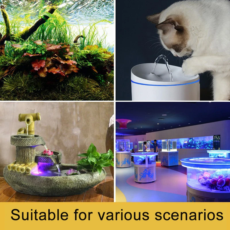 Ultra Quiet USB Aquarium Fish  - Marine Aquarium Water บทวิจารณ์และราคา