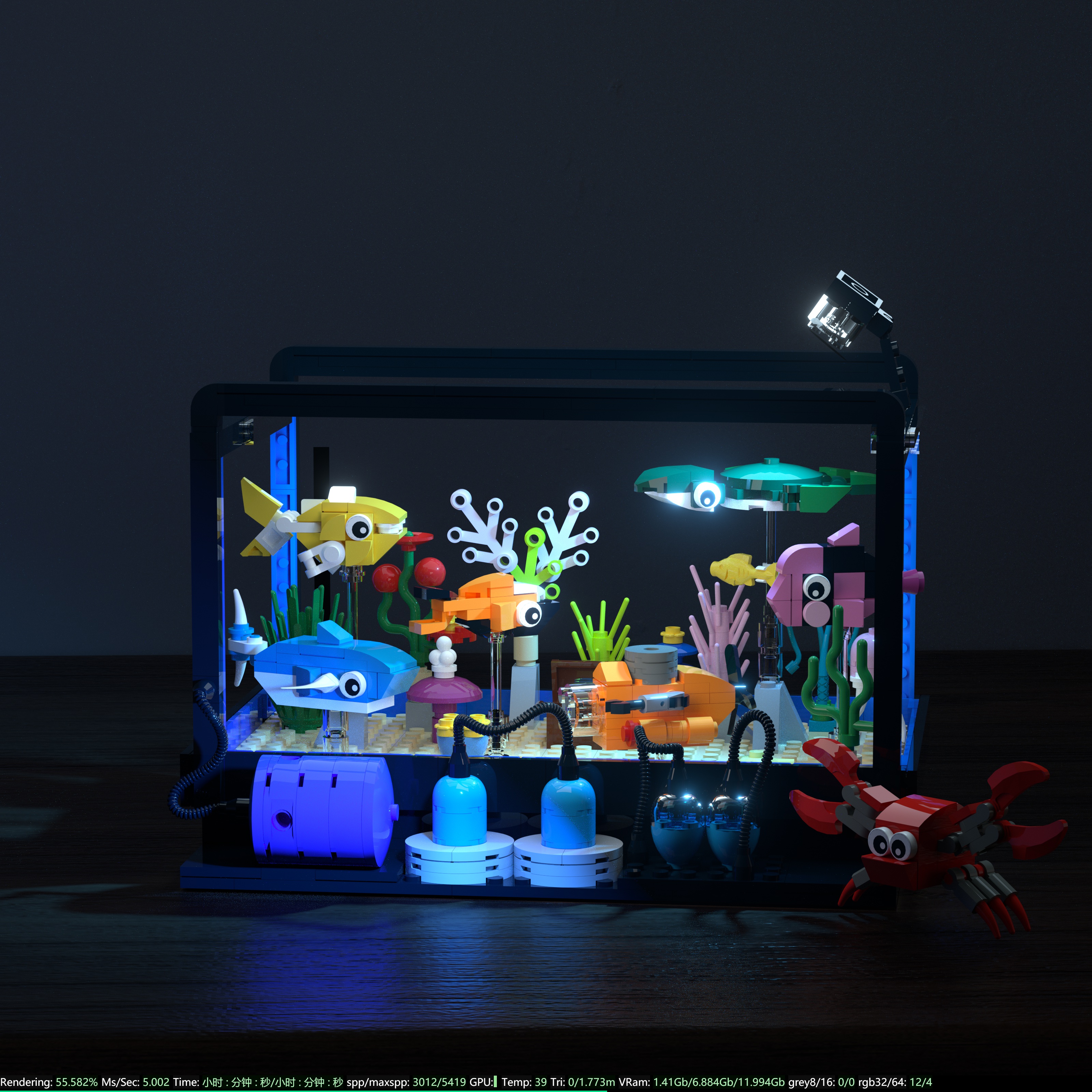 Fish Tank Building Block Set,  - Marine Life Aquariums บทวิจารณ์และราคา