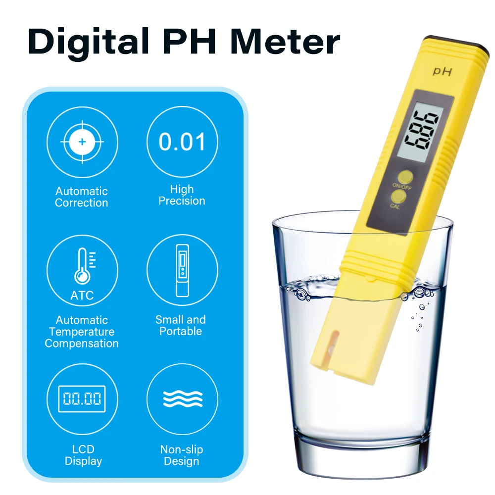 Digital PH Tester Meter Portab - Marine Aquarium Water Analyzer บทวิจารณ์และราคา