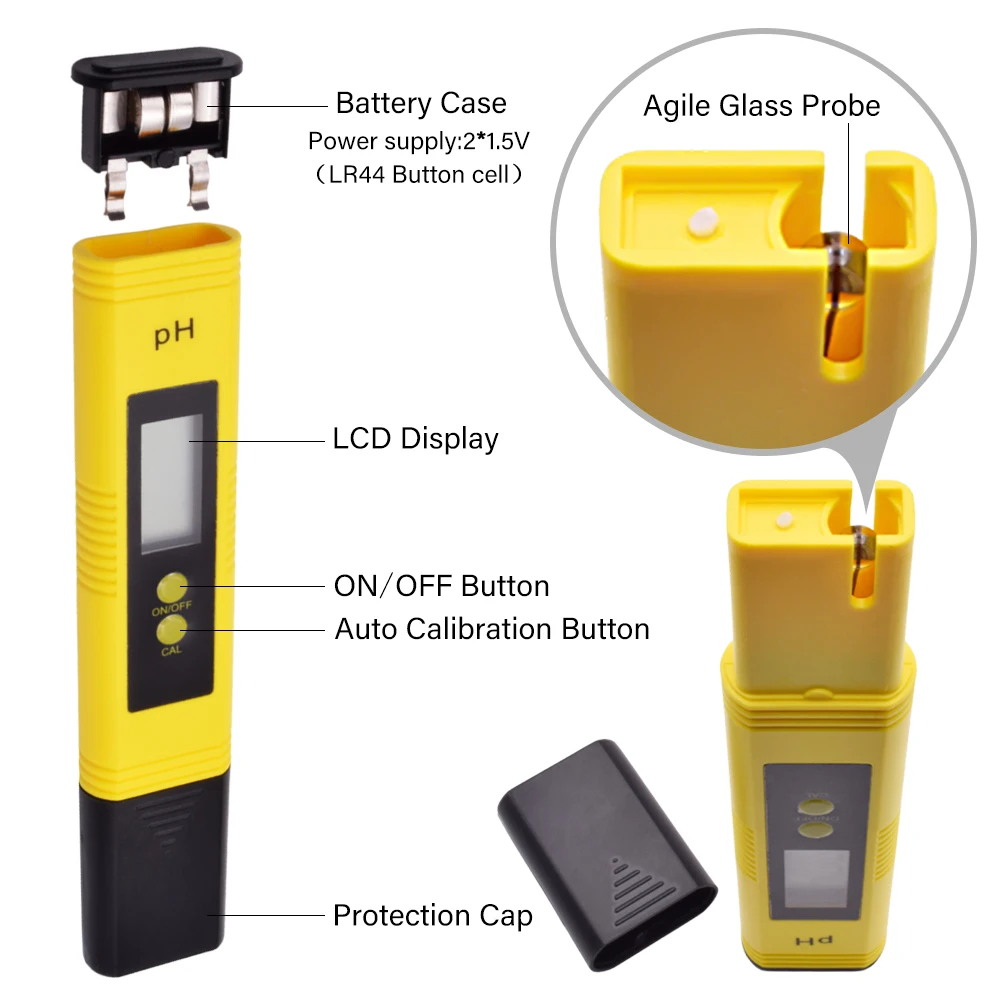 Digital PH Tester Meter Portab - Marine Aquarium Water Analyzer บทวิจารณ์และราคา