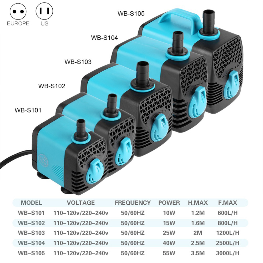 220V Ultra Quiet Submersible W - Marine Aquarium Water บทวิจารณ์และราคา