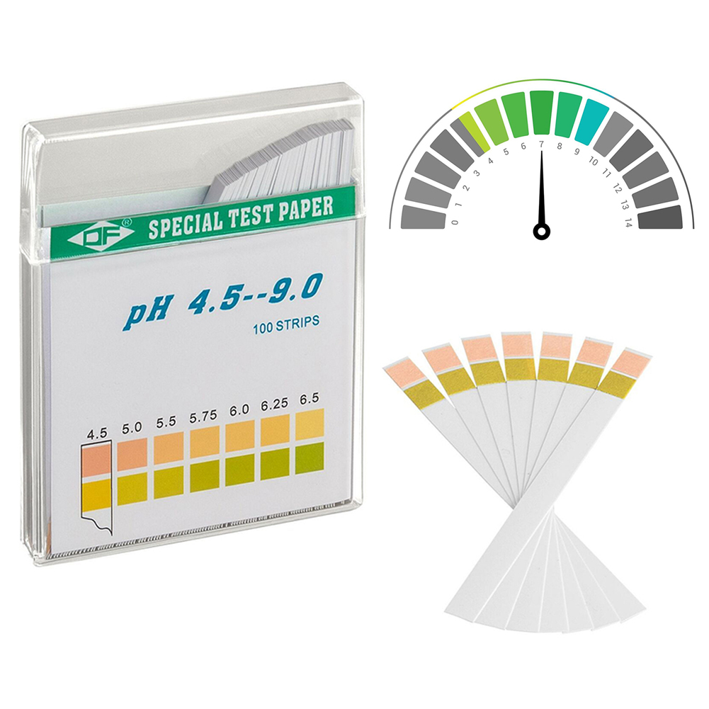 100Pcs PH Paper Strips Kit Hou - Marine Aquarium Equipment บทวิจารณ์และราคา