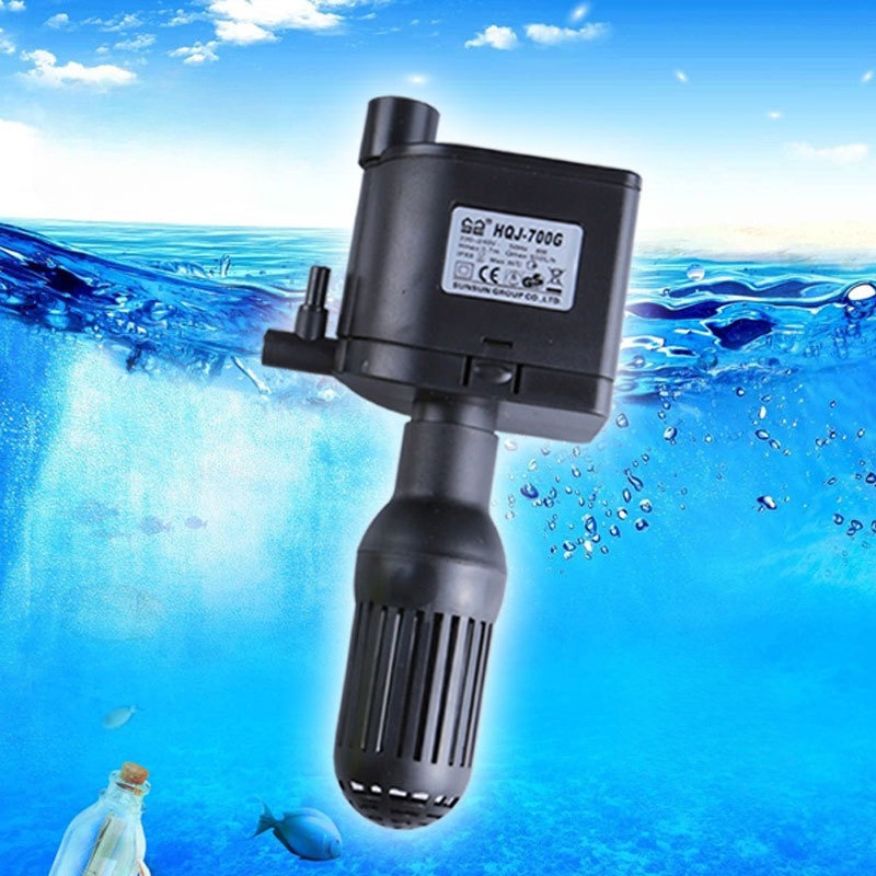 Fish Tank Water Pump Oxygenate - Marine Aquarium Water บทวิจารณ์และราคา