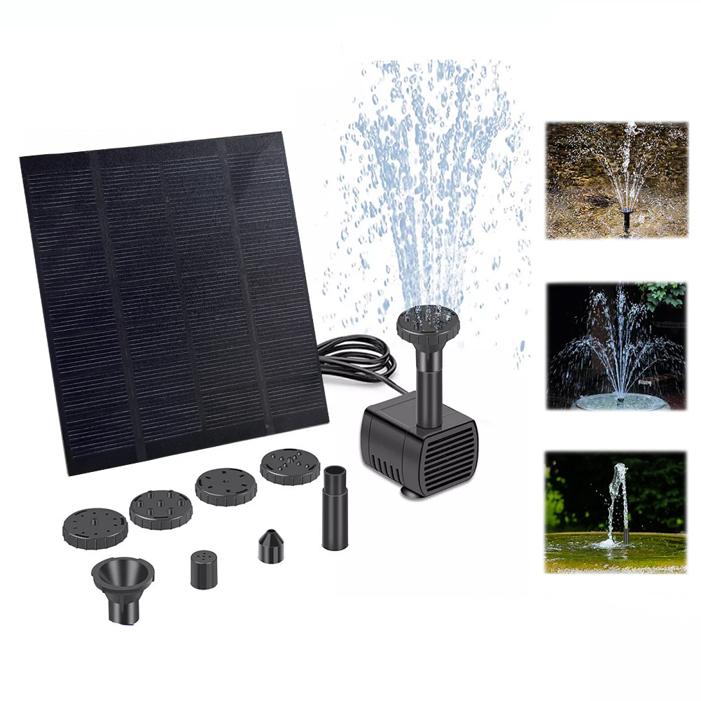 Solar Water Fountain Pump with - Marine Aquarium Equipment บทวิจารณ์และราคา