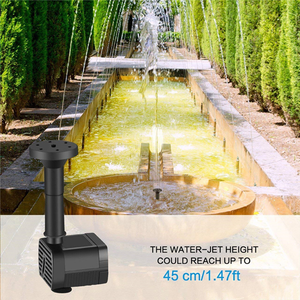 Solar Water Fountain Pump with - Marine Aquarium Equipment บทวิจารณ์และราคา