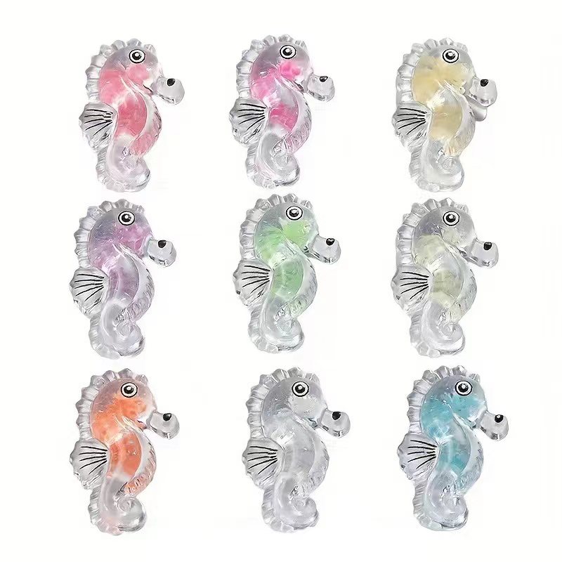 20Pcs Fluorescent seahorse mar - Marine Life Aquariums บทวิจารณ์และราคา