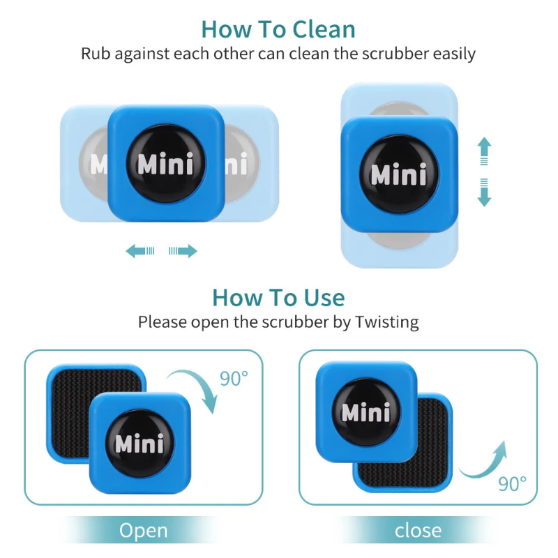Aquarium Magnetic Brush Glass  - Marine Aquarium Glass Scraper บทวิจารณ์และราคา