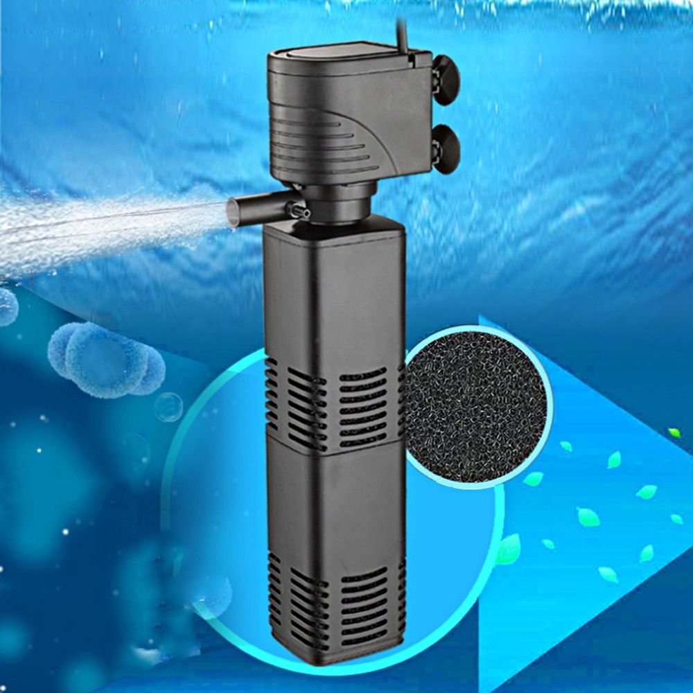 Plastic 3 in 1 Fish Tank Filte - Marine Aquarium Equipment บทวิจารณ์และราคา