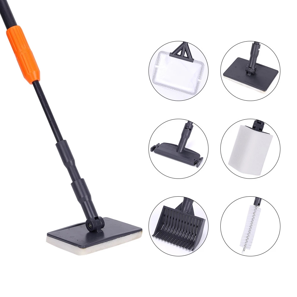 6 in 1 Aquarium Cleaning Tools - Marine Aquarium Glass Scraper บทวิจารณ์และราคา