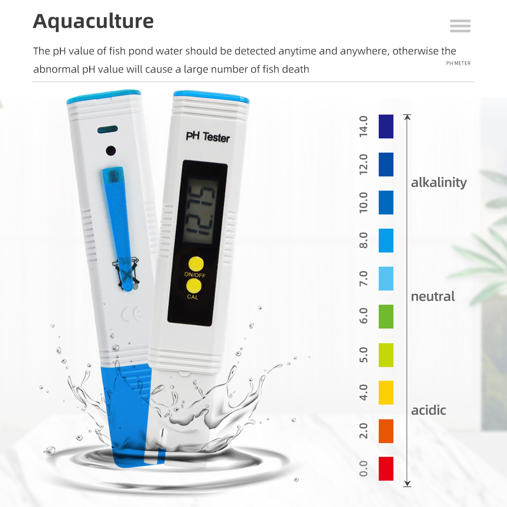Water Quality Tester LCD Digit - Marine Aquarium Water Analyzer บทวิจารณ์และราคา