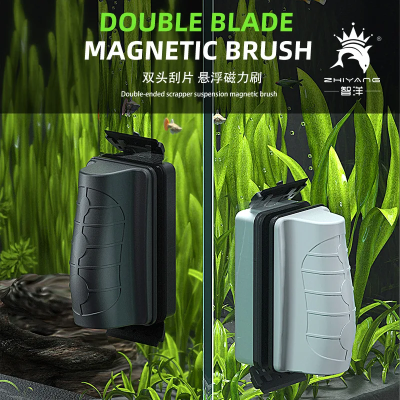 New Magnetic Aquarium Fish Tan - Marine Aquarium Glass Scraper บทวิจารณ์และราคา