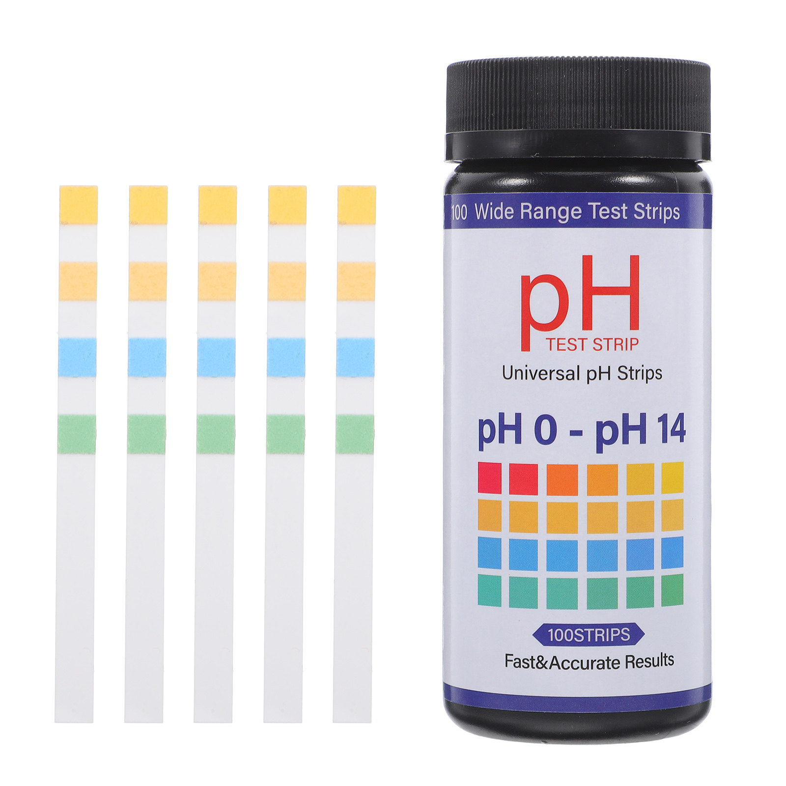100Pcs PH Test Paper Strips PH - Marine Aquarium Equipment บทวิจารณ์และราคา