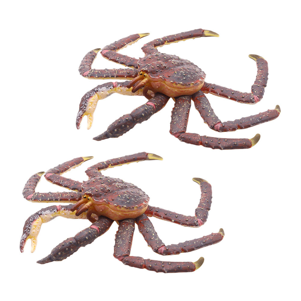 1Pcs Realistic Crab Sculpture  - Marine Life Aquariums บทวิจารณ์และราคา