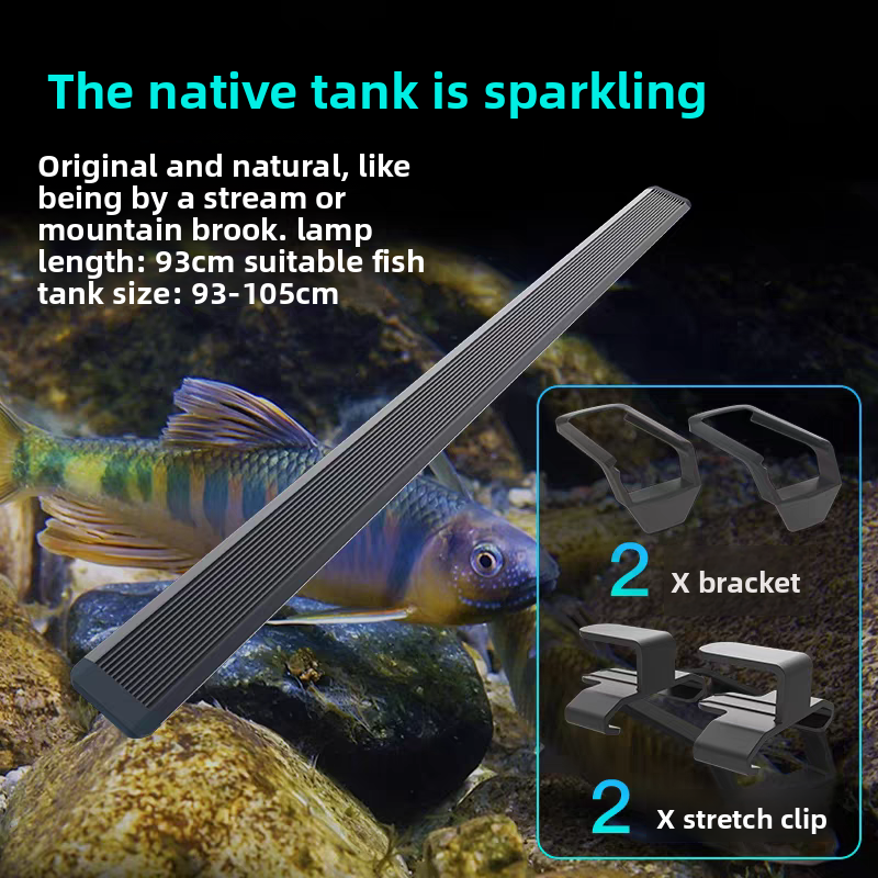 LED Aquarium Light for Fish Ta - Aquarium Marine Clearwater บทวิจารณ์และราคา