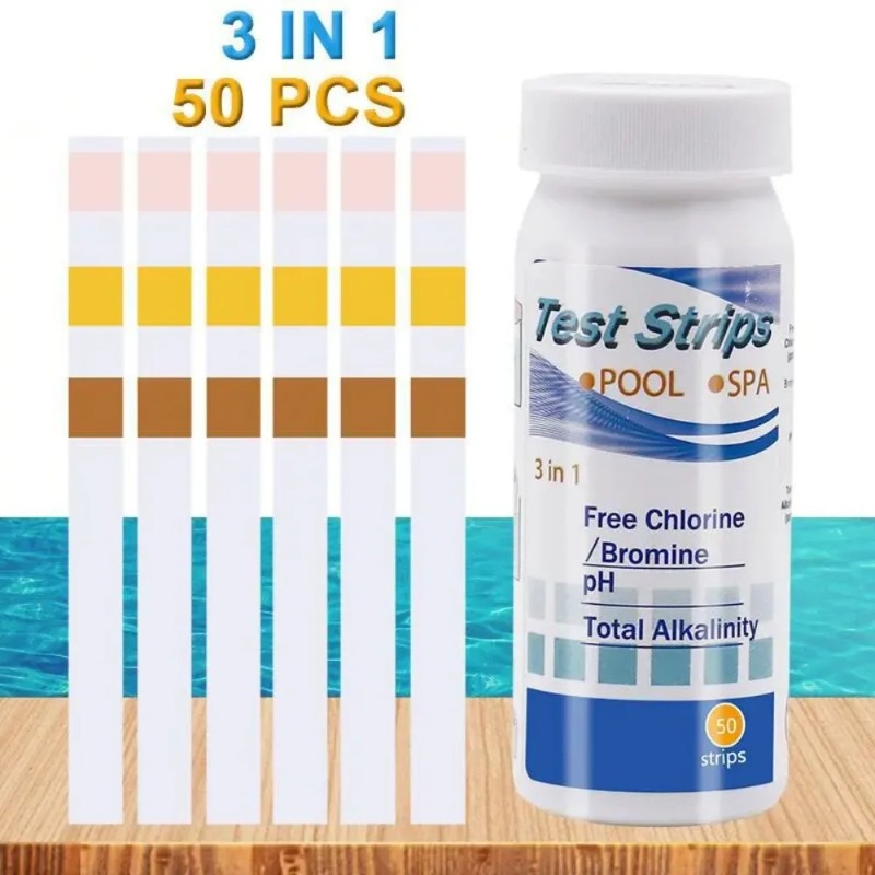 Chlorine PH Test Strips SPA Sw - Marine Aquarium Water Analyzer บทวิจารณ์และราคา