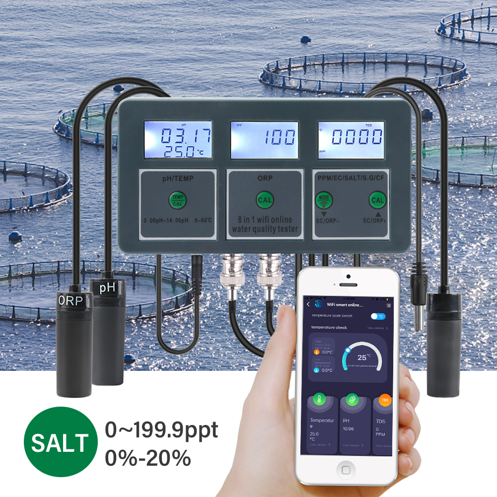 Yieryi WiFi Tuya Smart PH ORP  - Marine Aquarium Water Analyzer บทวิจารณ์และราคา