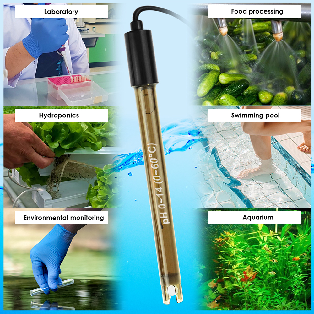 Ph Meter Ph Sonde Pool BNC Typ - Marine Aquarium Water Analyzer บทวิจารณ์และราคา