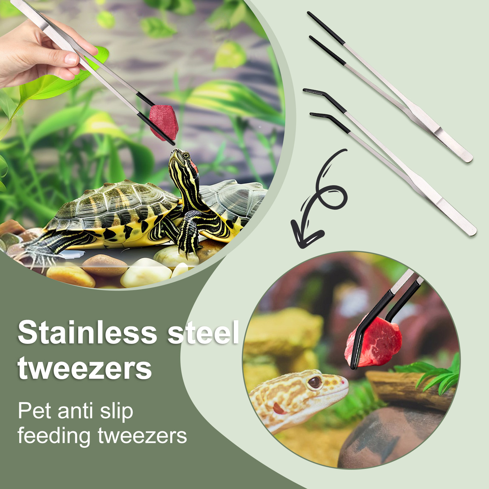 Stainless Steel Anti Slip Twee - Marine Aquarium Equipment บทวิจารณ์และราคา