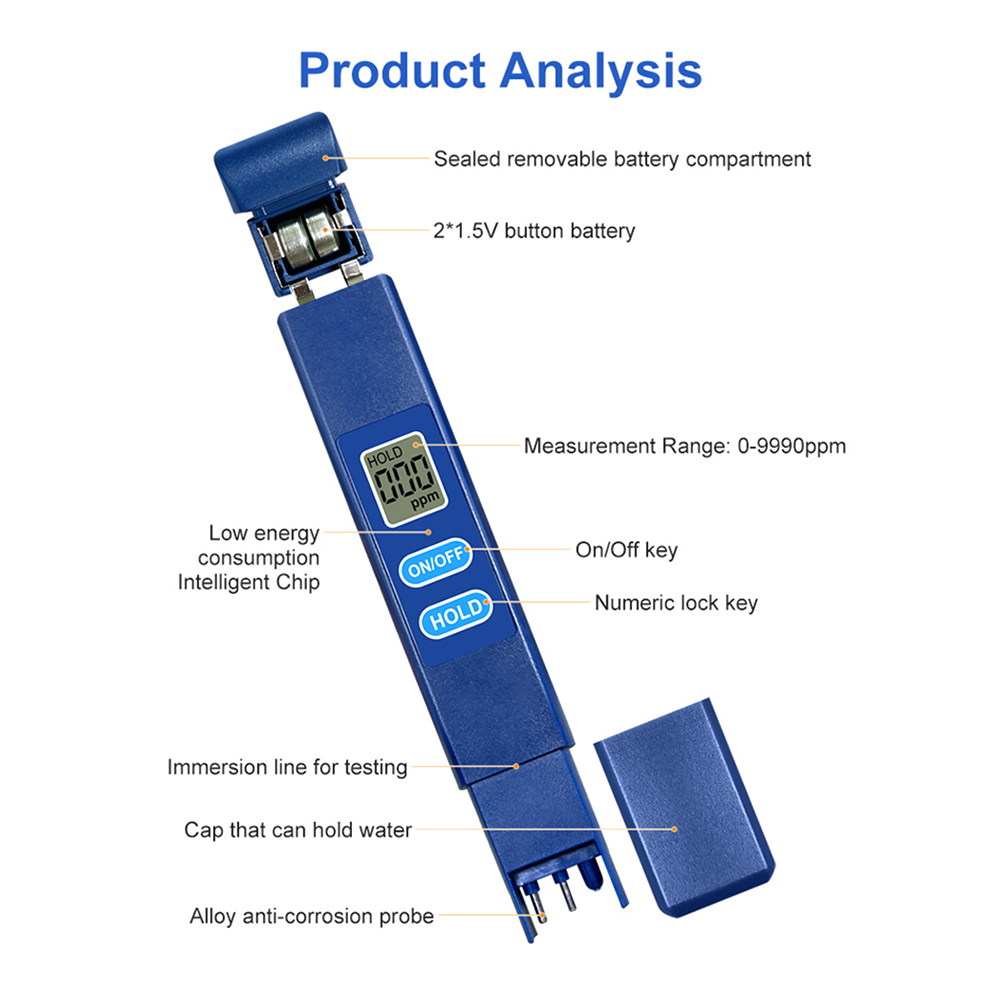 TDS Meter Digital Water Qualit - Marine Aquarium Water Analyzer บทวิจารณ์และราคา