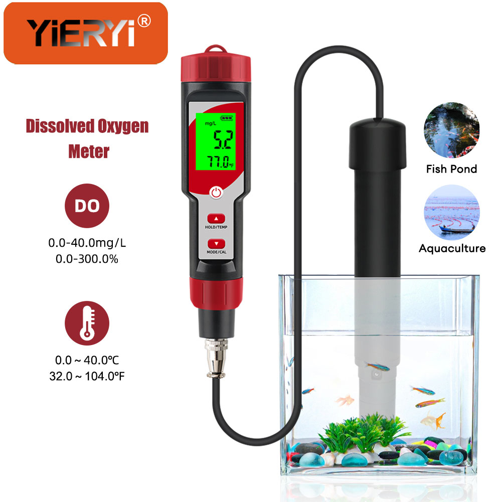 Dissolved Oxygen Meter for wat - Marine Aquarium Water Analyzer บทวิจารณ์และราคา