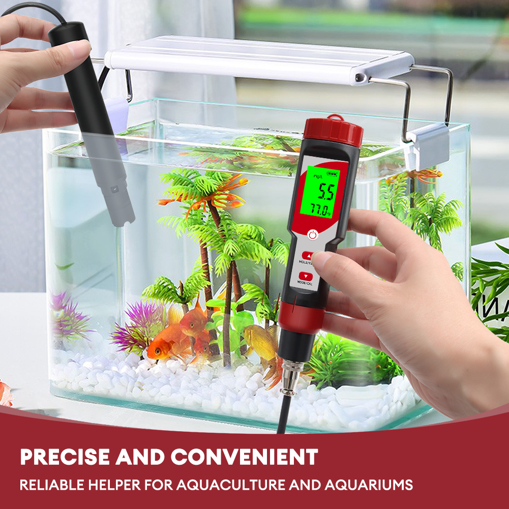 Dissolved Oxygen Meter for wat - Marine Aquarium Water Analyzer บทวิจารณ์และราคา