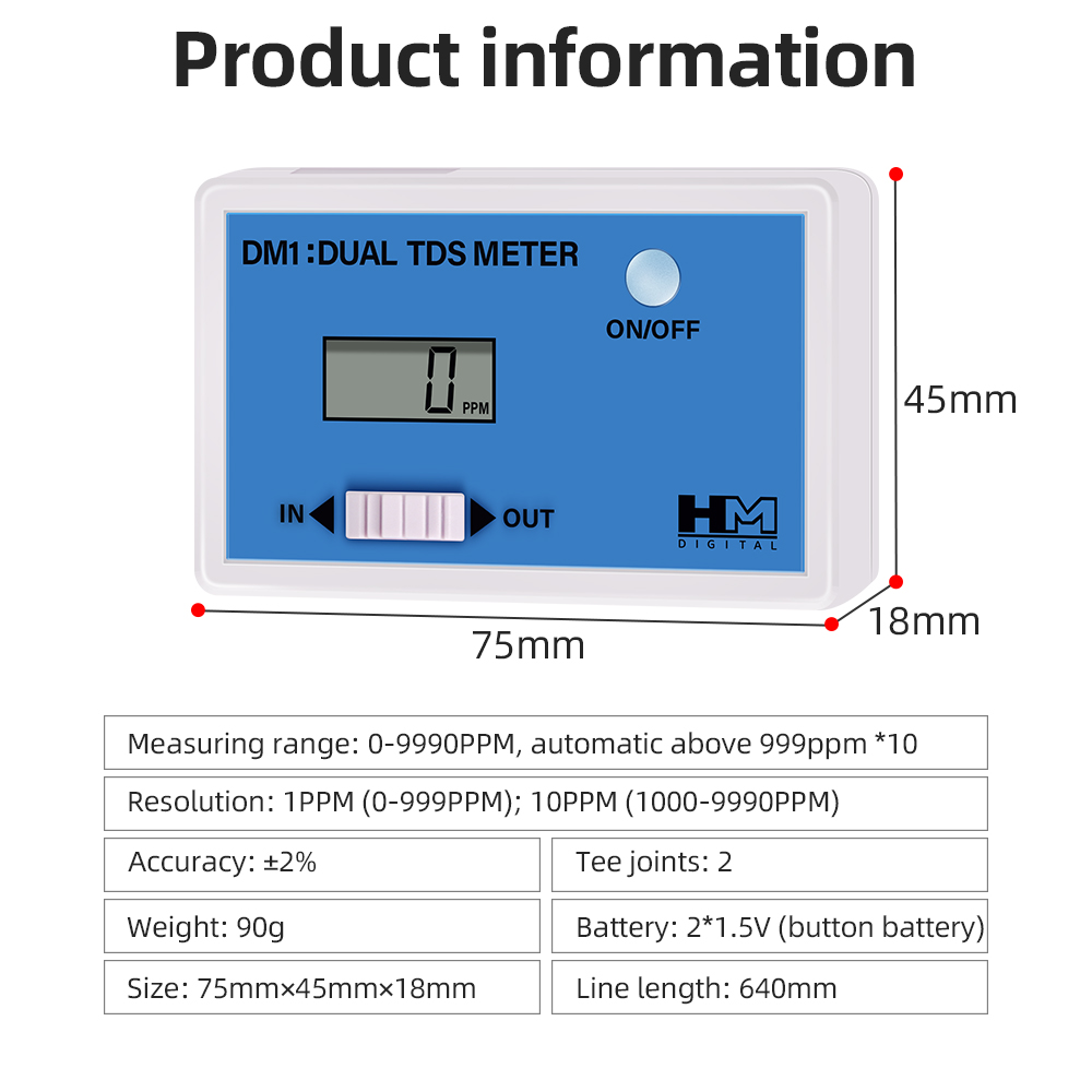 Digital Water Quality Tester D - Marine Aquarium Water Analyzer บทวิจารณ์และราคา